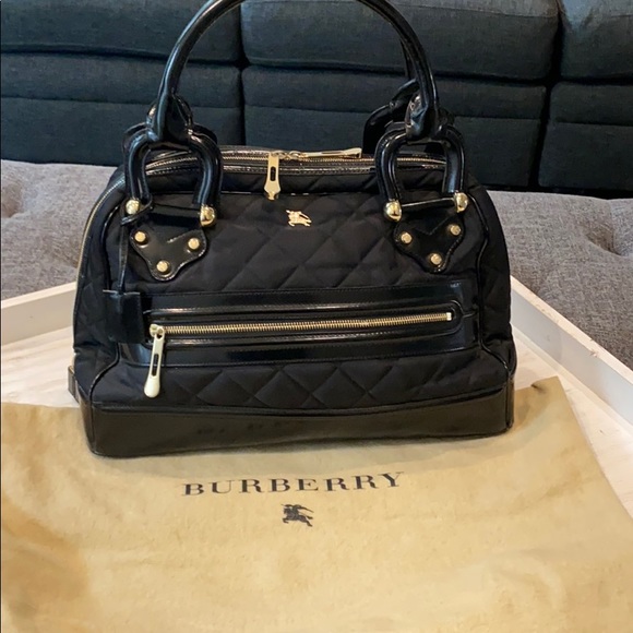 💯 Authentic Rare Burberry handle bag! - Picture 1 of 8